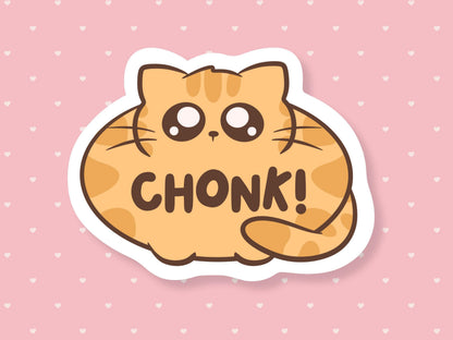 Chonk Cat Sticker