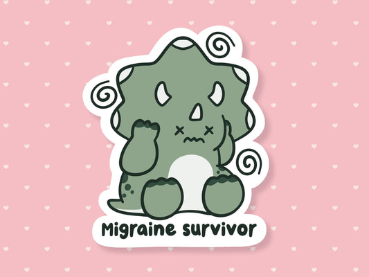 Migraine Survivor Sticker