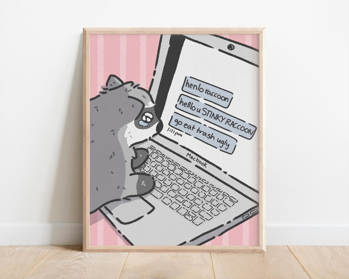 Henlo Stinky Meme Art Print