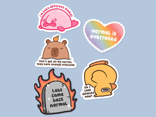 Invisible Disability Sticker Bundle & Save